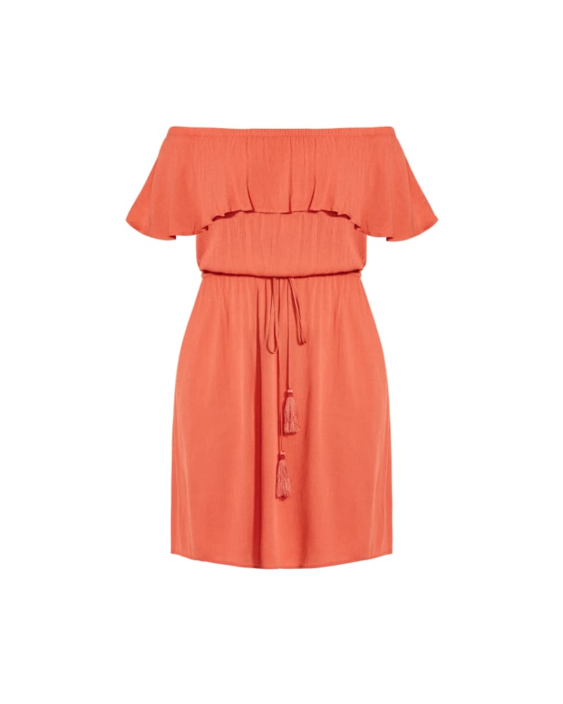 Plus size model wearing Imani Sun Kissed Dress by City Chic | Dia&Co | dia_product_style_image_id:204341